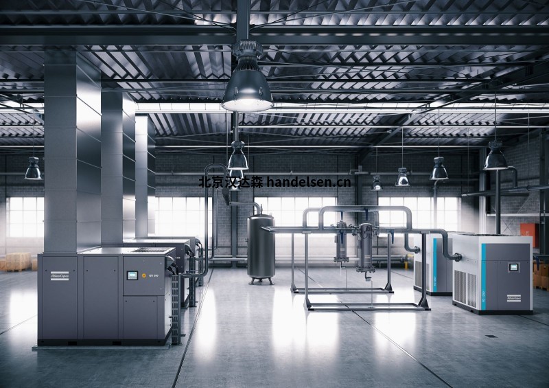 ATLAS COPCO瑞典GR 110-200 兩級螺桿式空氣壓縮機介紹 GR 110-200 兩級螺桿式空氣壓縮機